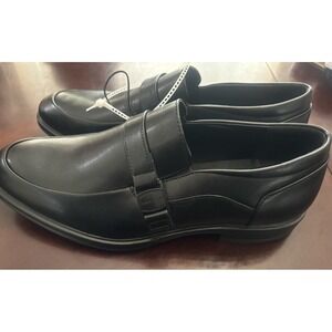Perry Ellis Portfolio Men's loafer classic dress shoes Size 11 Black